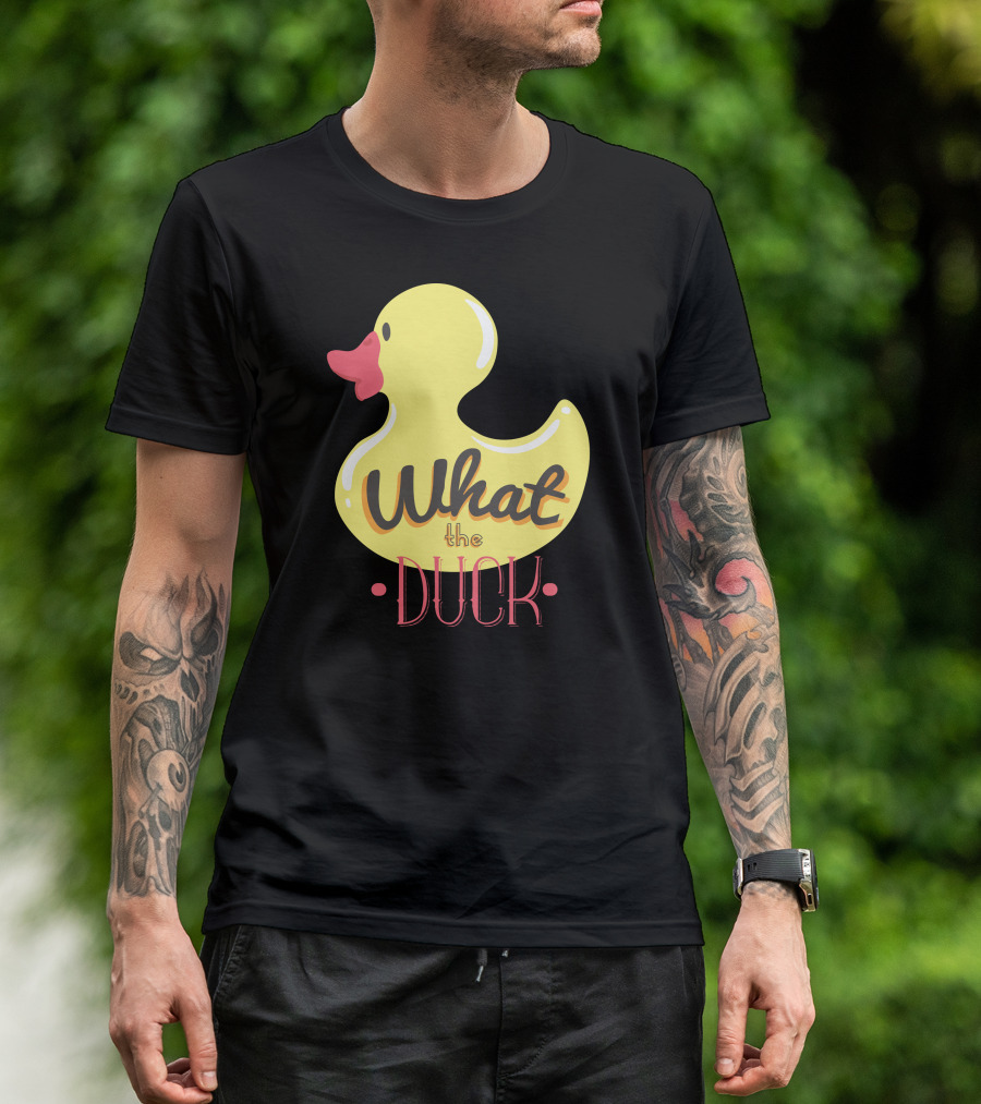 What The Duck Rubber Duck T-Shirt