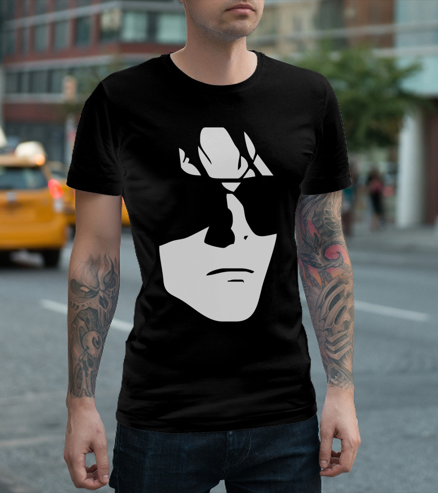 Andrew Eldritch Stylized Face T-Shirt