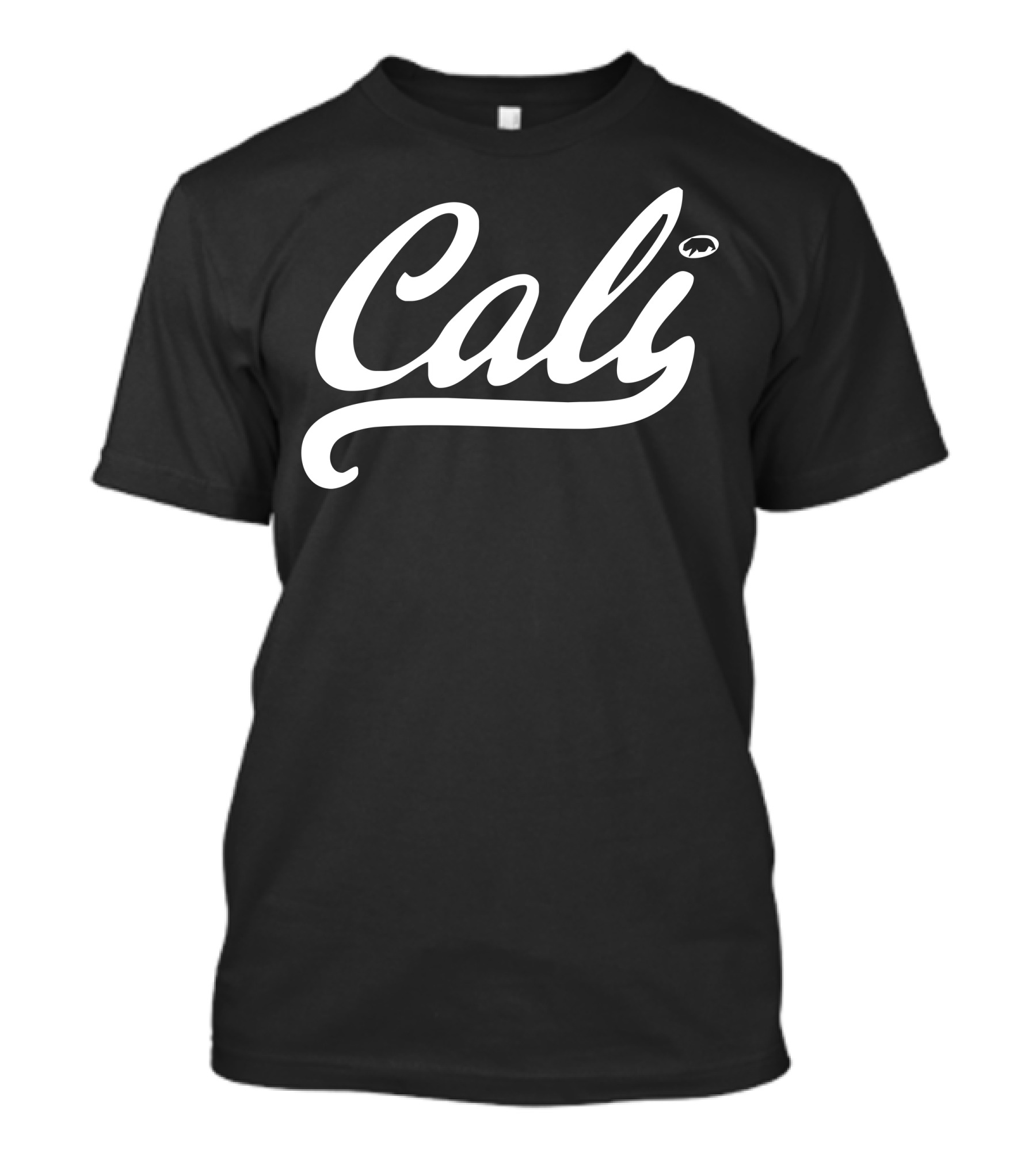 Cali Script With Bear Emblem T-Shirt