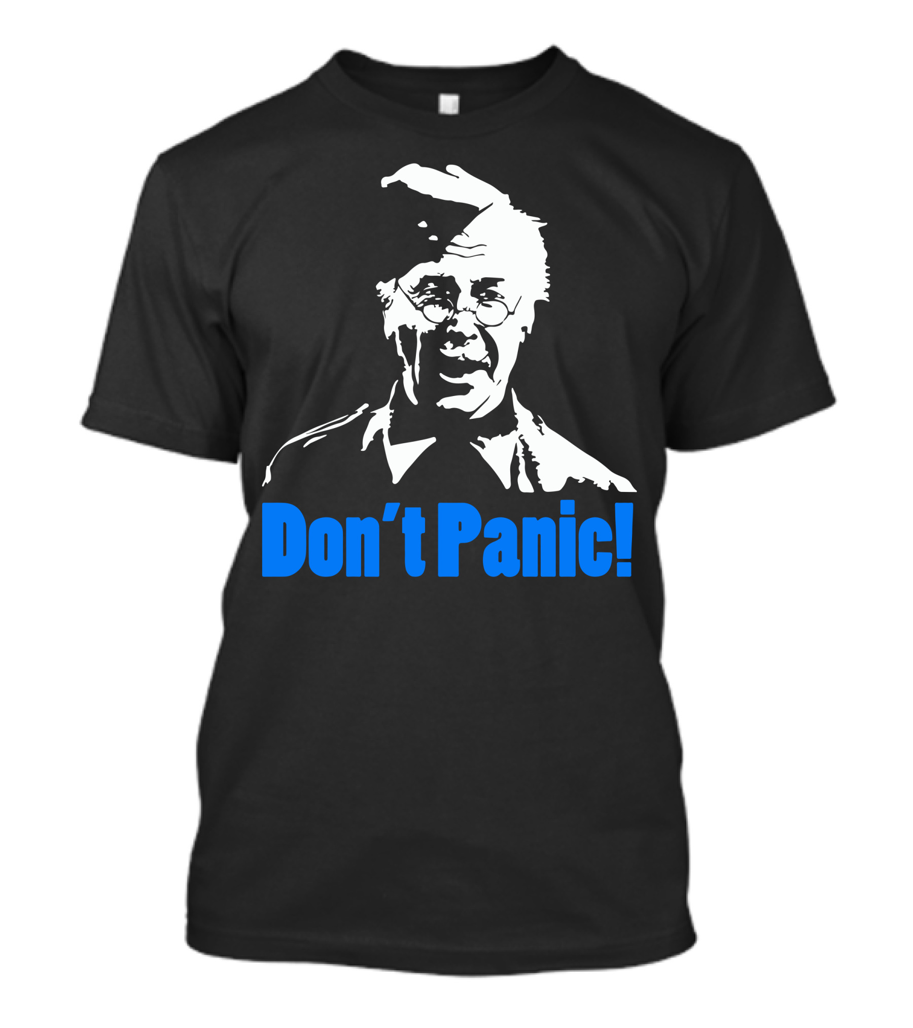 Dad's Army Lance Corporal Jack Jones Don't Panic T-Shirt
