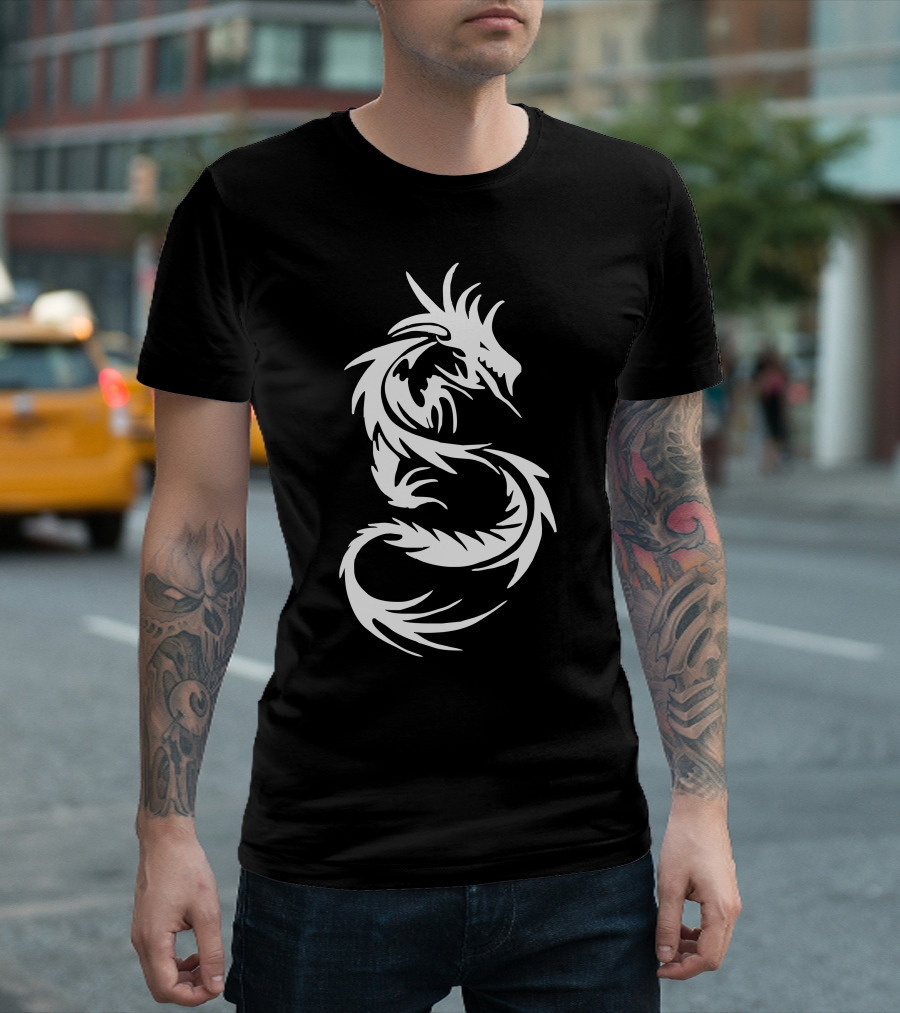 Dragon Tribal Tattoos Legendary T-Shirt