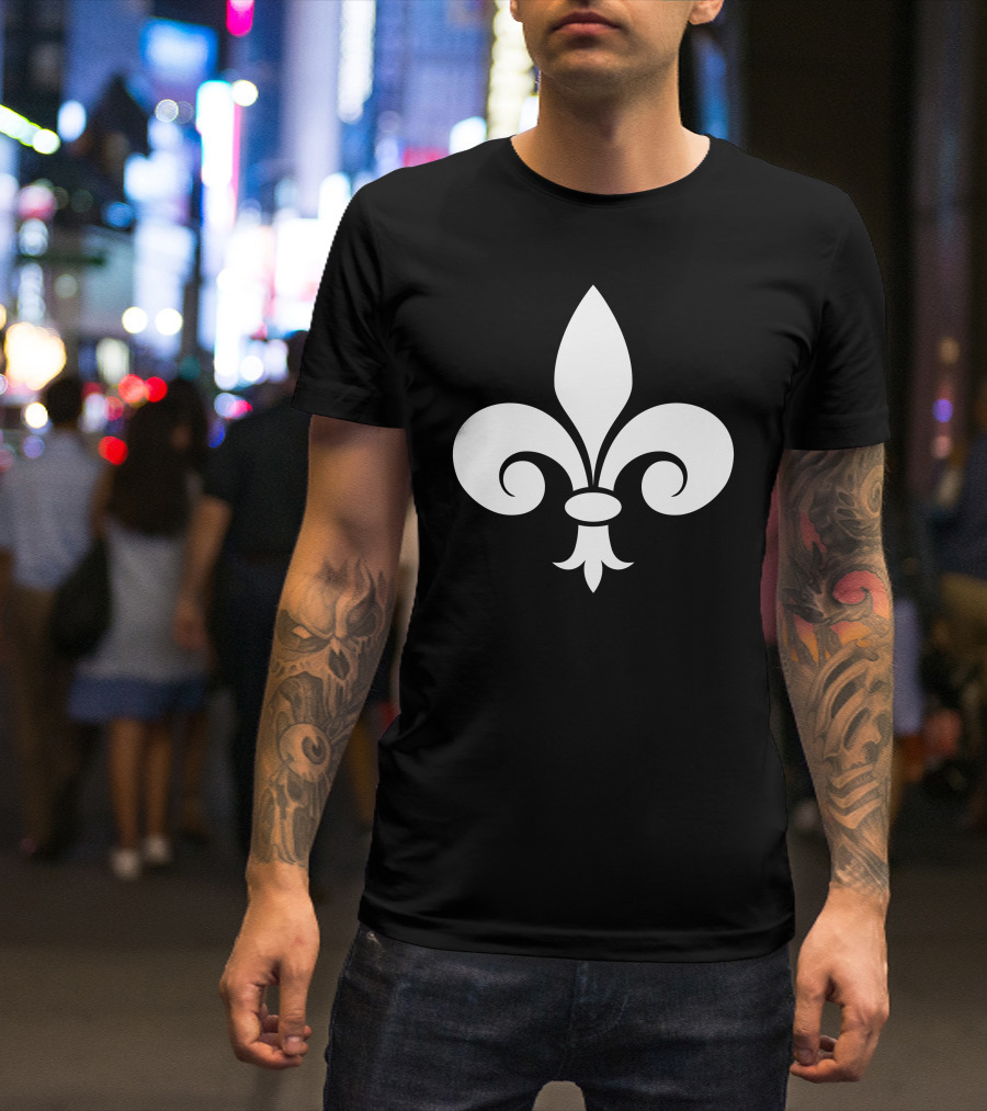 Fleur De Lis Symbol Emblem T-Shirt