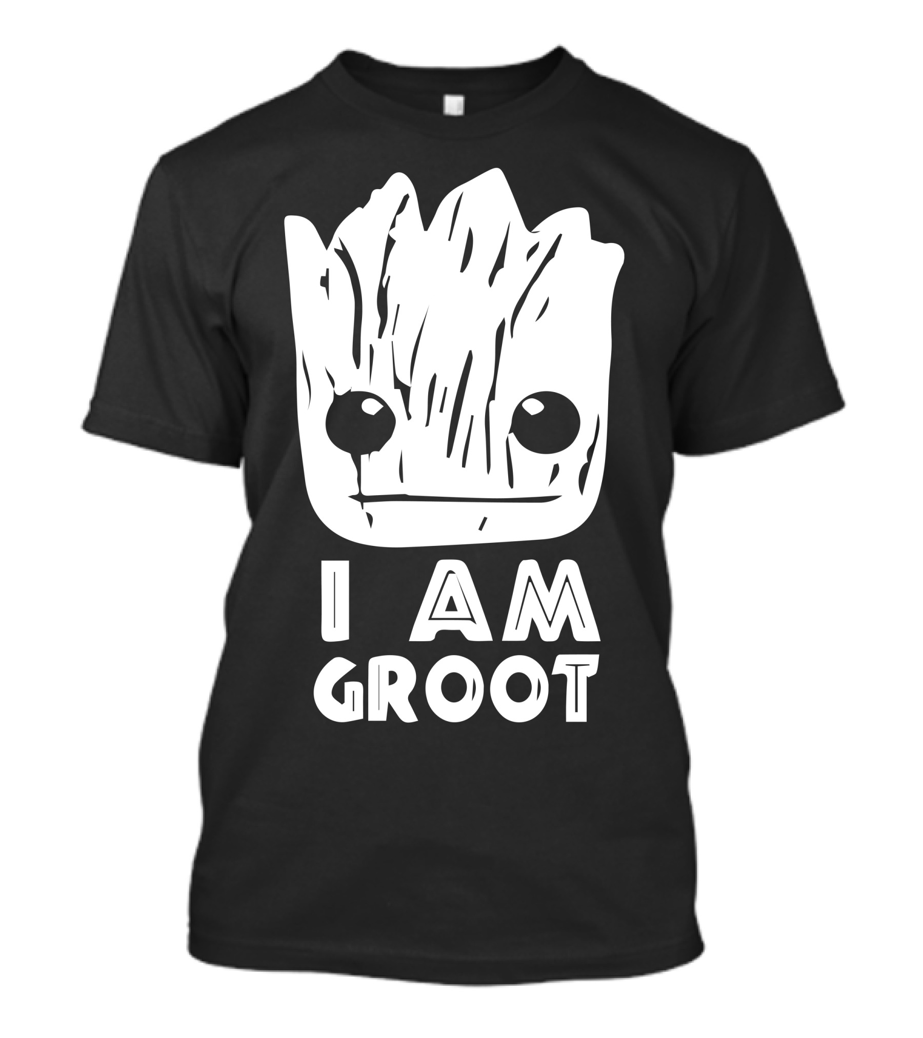 I Am Groot Face Guardians Of The Galaxy T-Shirt