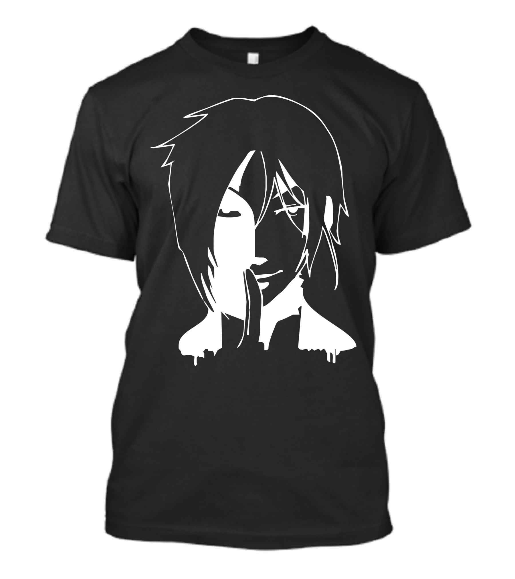 Kuroshitsuji Black Butler Silhouette Half Face Darkness T-Shirt