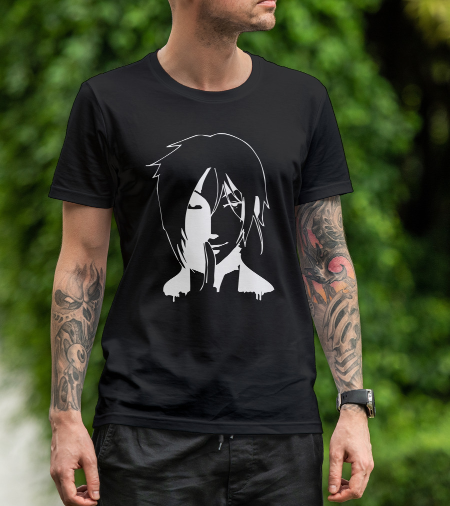 Kuroshitsuji Black Butler Silhouette Half Face Darkness T-Shirt