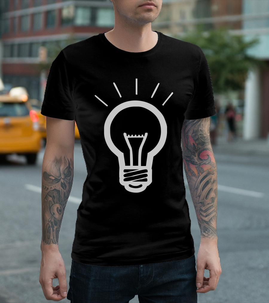 Light Bulb Radiant Brightness T-Shirt
