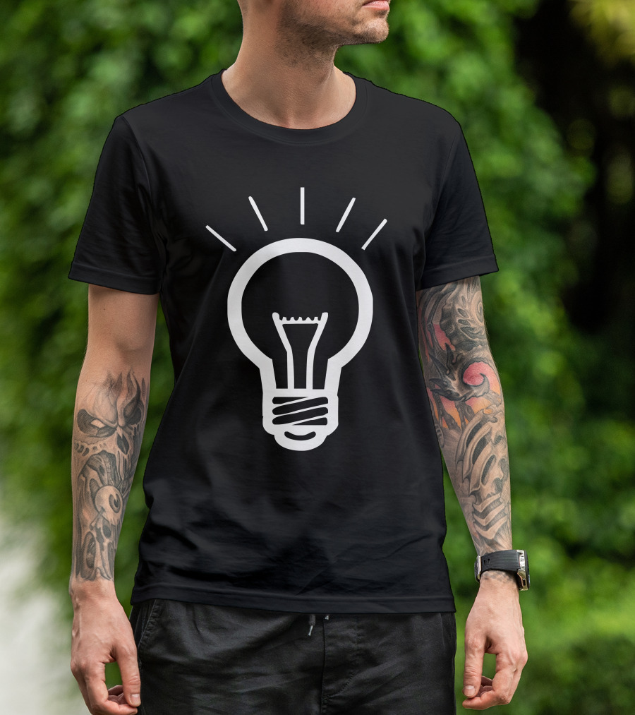 Light Bulb Radiant Brightness T-Shirt