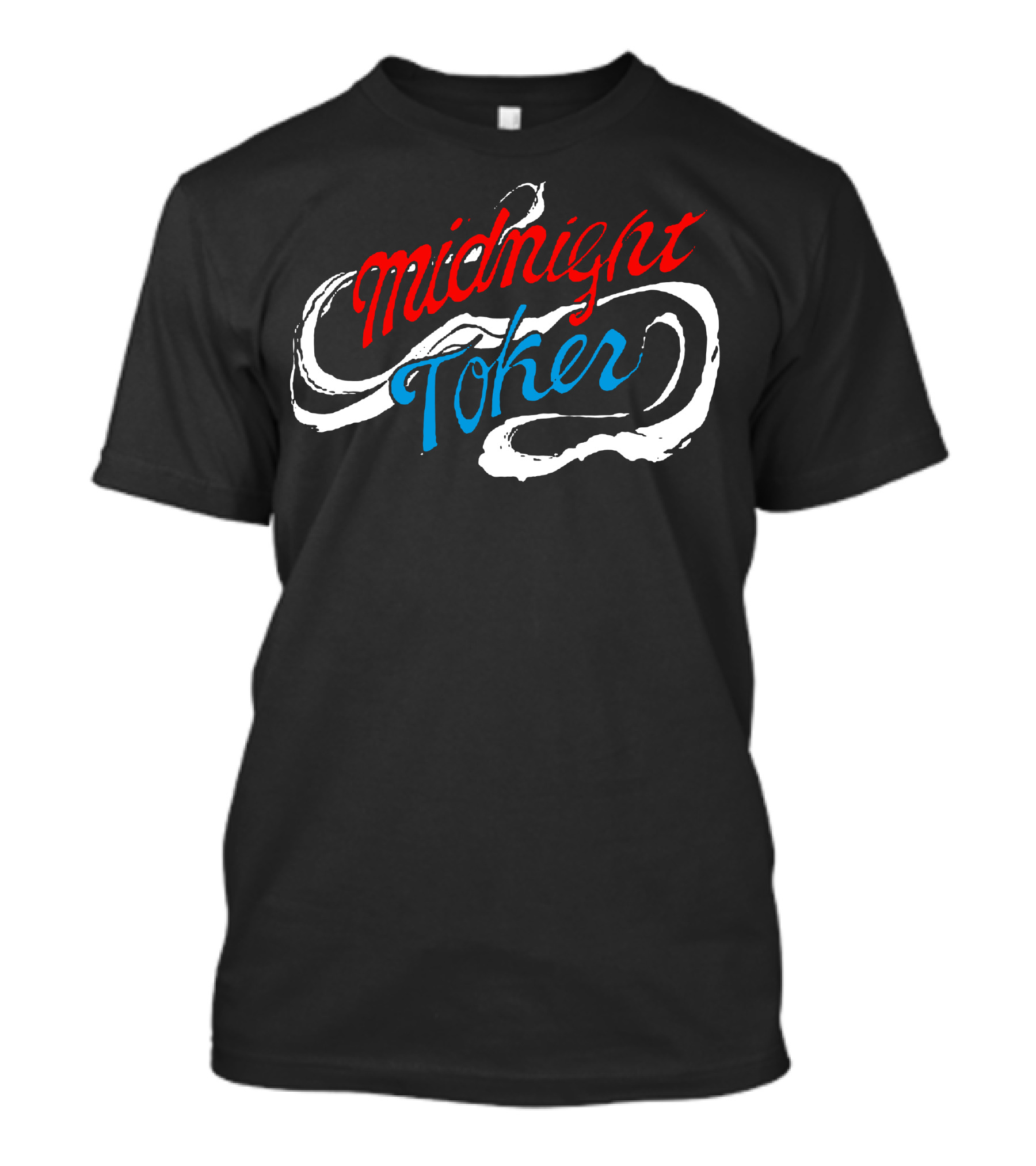 Midnight Toker Psychedelic Smoke Swirl T-Shirt