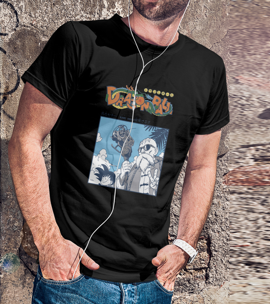 Dragon Ball Muten Roshi Kame House Adventure T-Shirt