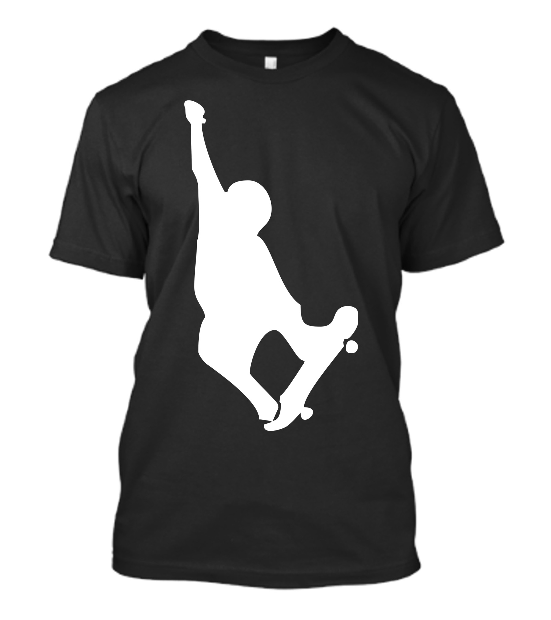 Skateboard Silhouette Action Pose T-Shirt