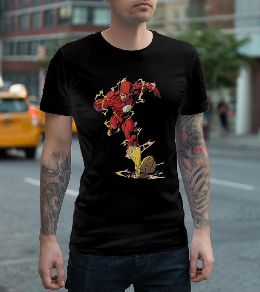 The Flash DC Comics Speed Force Lightning Bolt T-Shirt