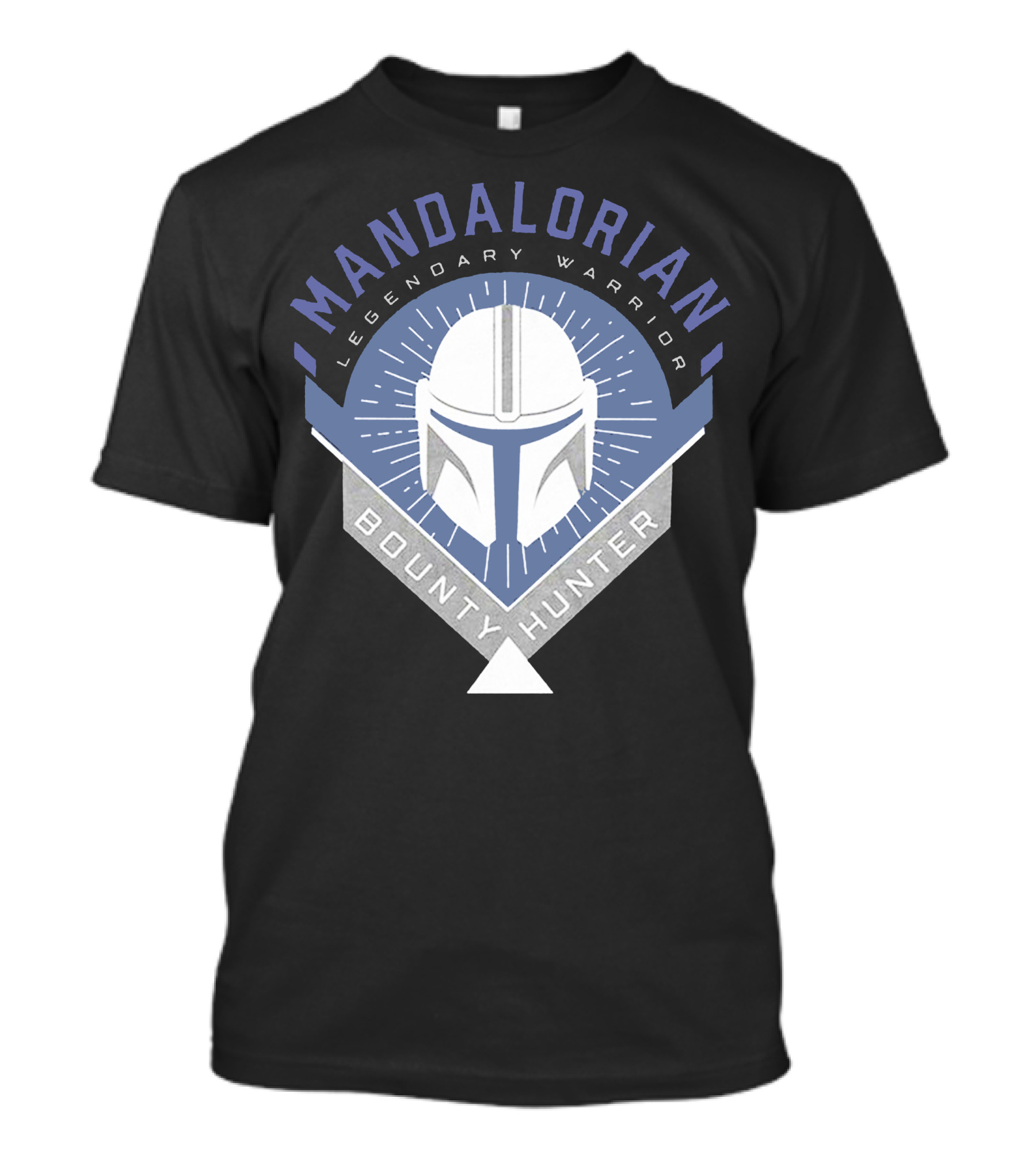 Mandalorian Legendary Warrior Bounty Hunter Helmet T-Shirt