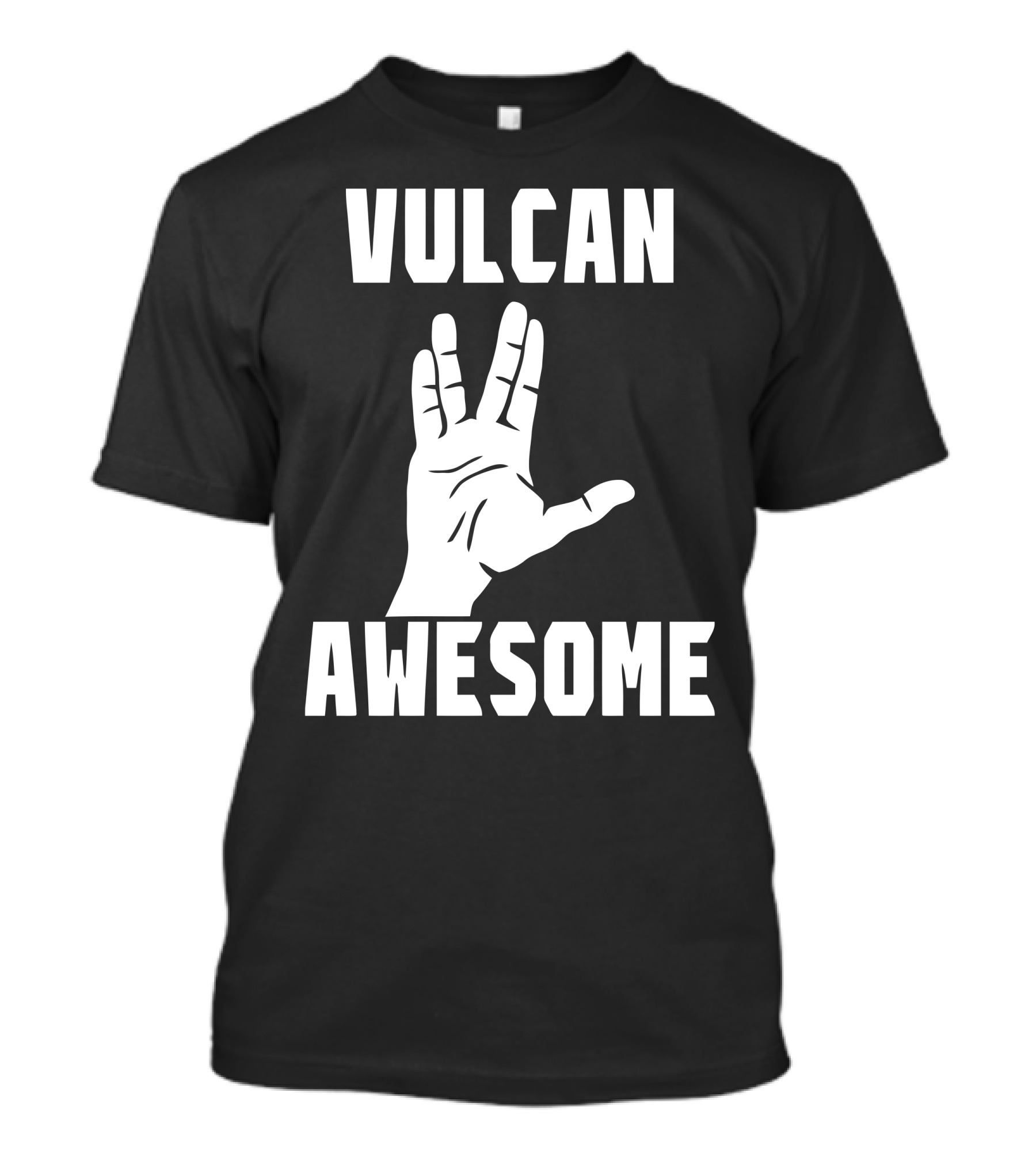 Vulcan Awesome Live Long And Prosper Hand Gesture T-Shirt