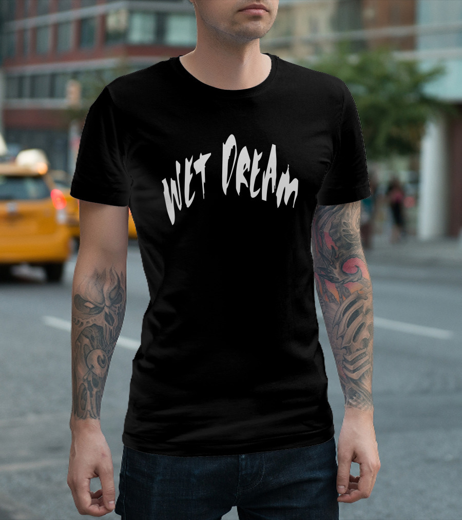 Wet Dream White Gothic T-Shirt