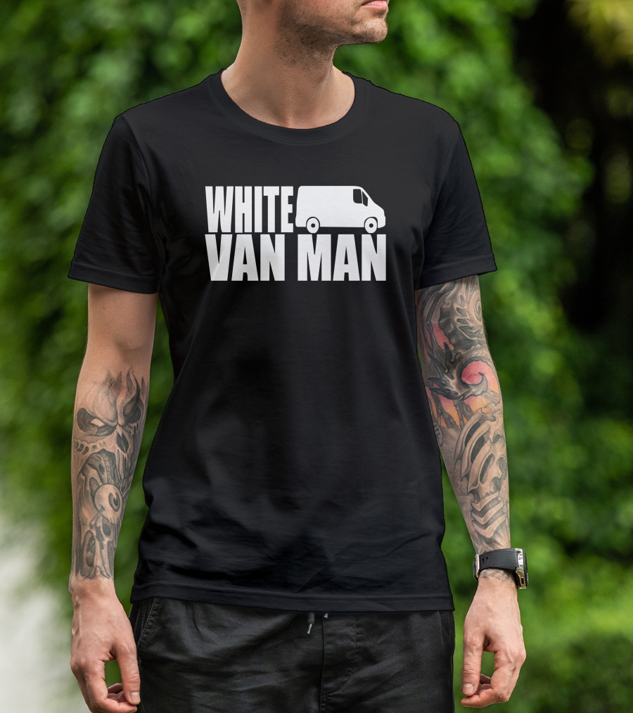 WHITE VAN MAN Van Icon T-Shirt