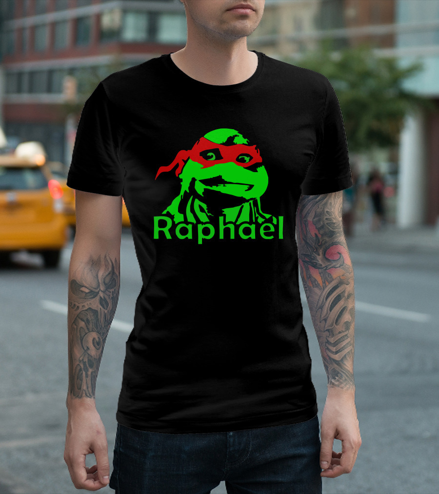 Raphael Turtles Splinter Ninja Serie T-Shirt