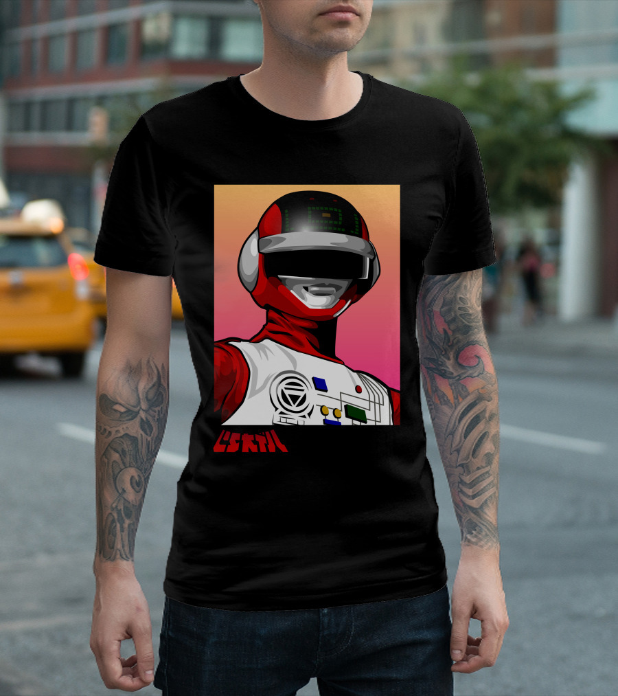 Bioman Japanese Superhero Robot T-Shirt