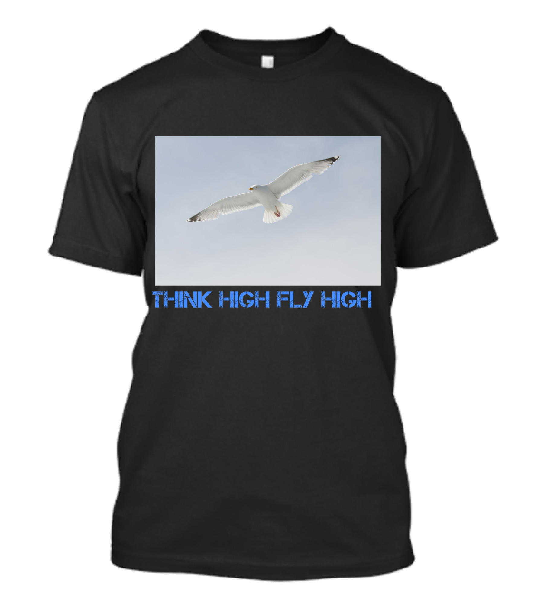 THINK HIGH FLY HIGH Eagle Fly T-Shirt