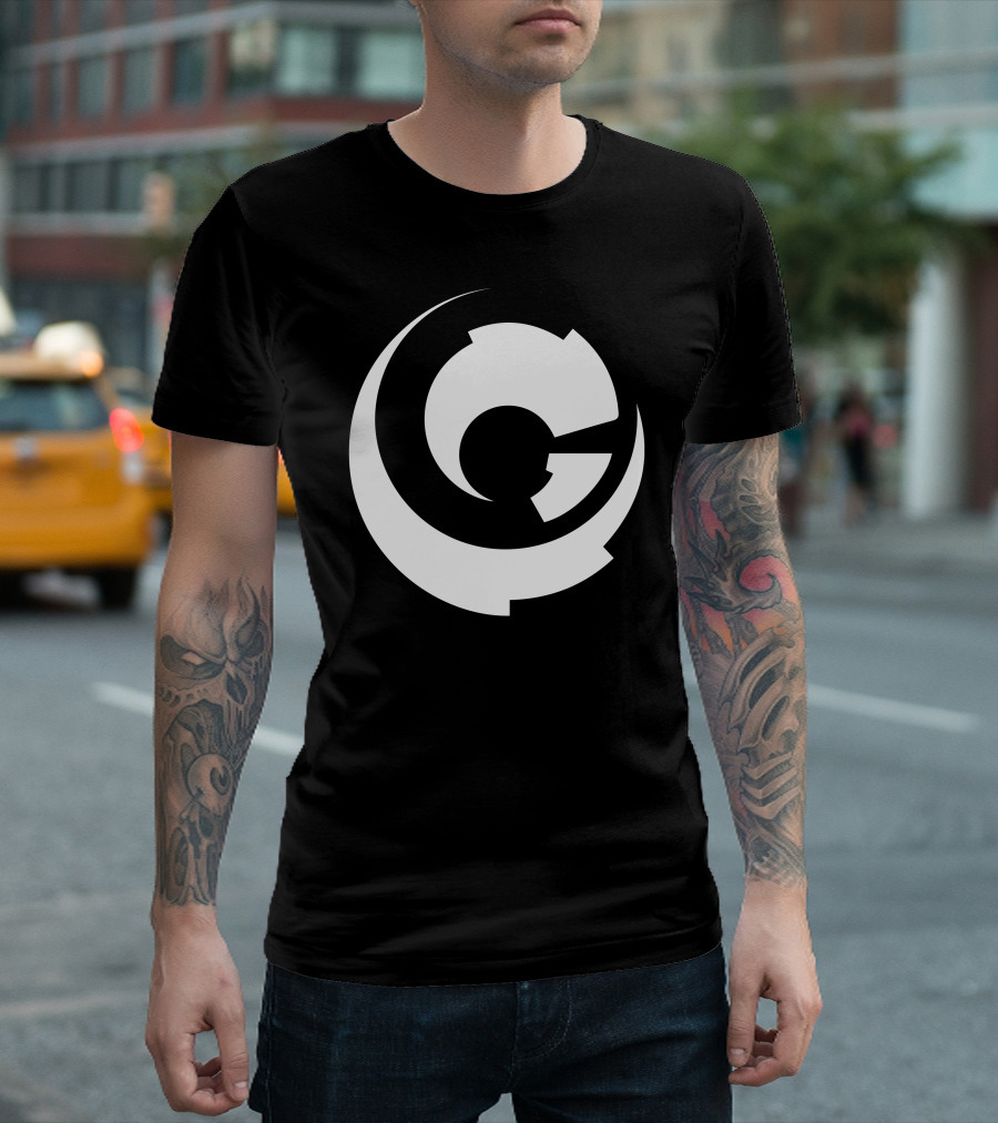 Gescom Circular Abstract Symbol T-Shirt