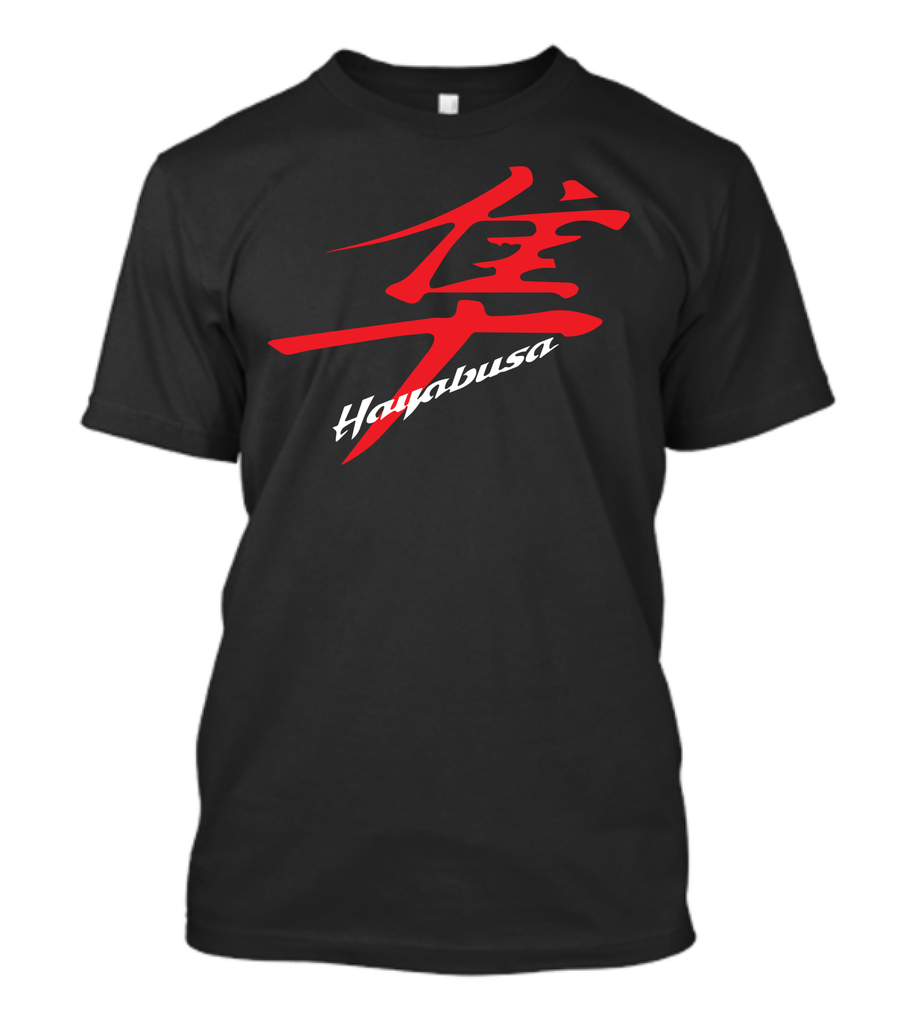 Hayabusa Red Kanji Motif T-Shirt