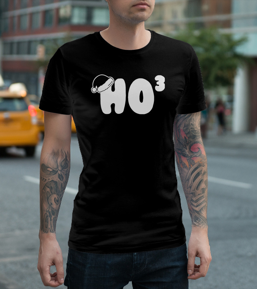 HO³ Hohoho Funny Santa T-Shirt