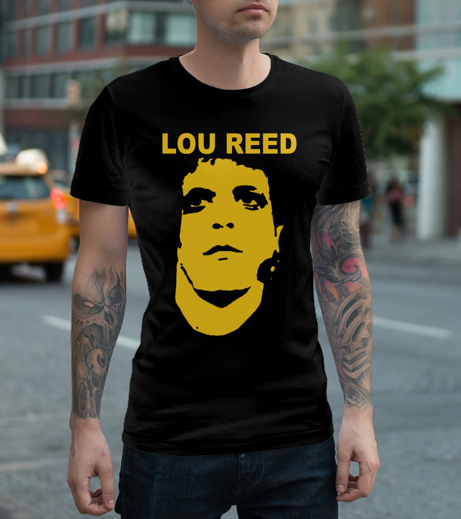 Lou Reed Yellow T-Shirt