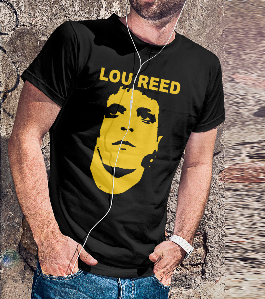 Lou Reed Yellow T-Shirt