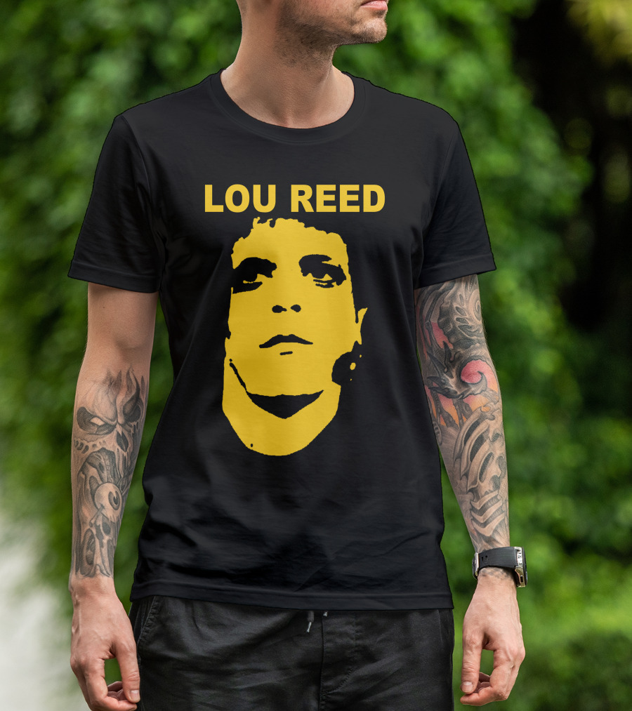 Lou Reed Yellow T-Shirt