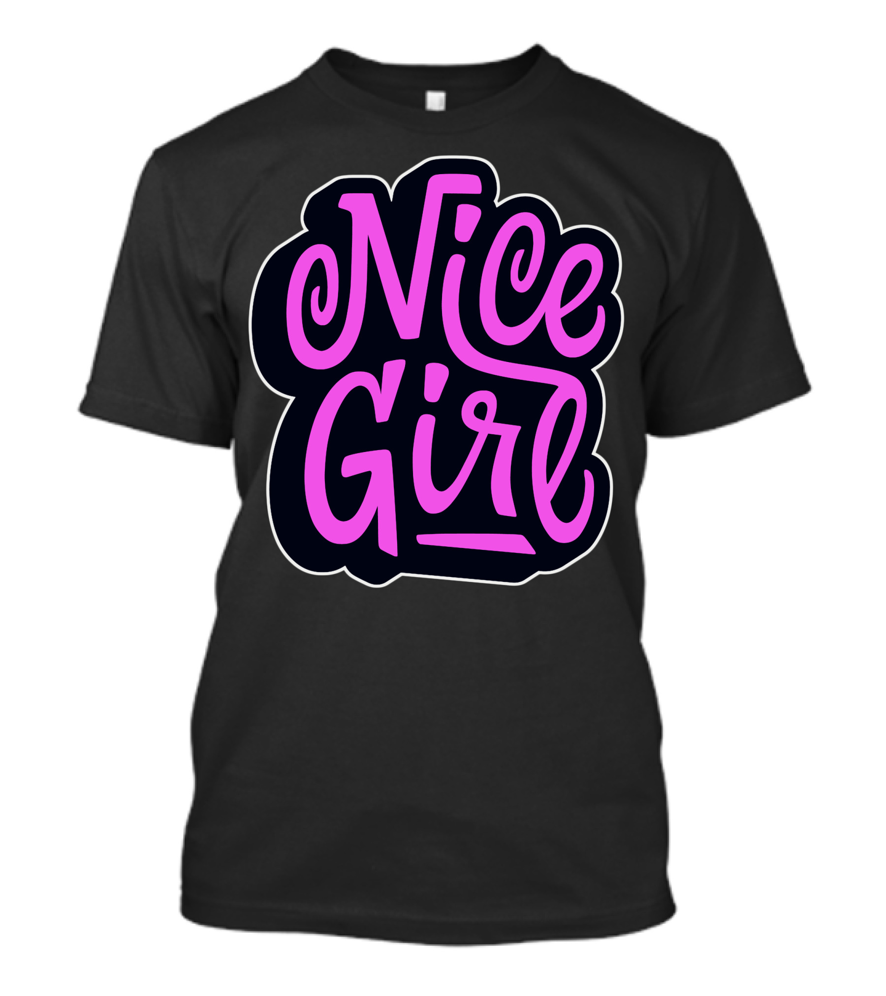 Nice Girl Retro T-Shirt