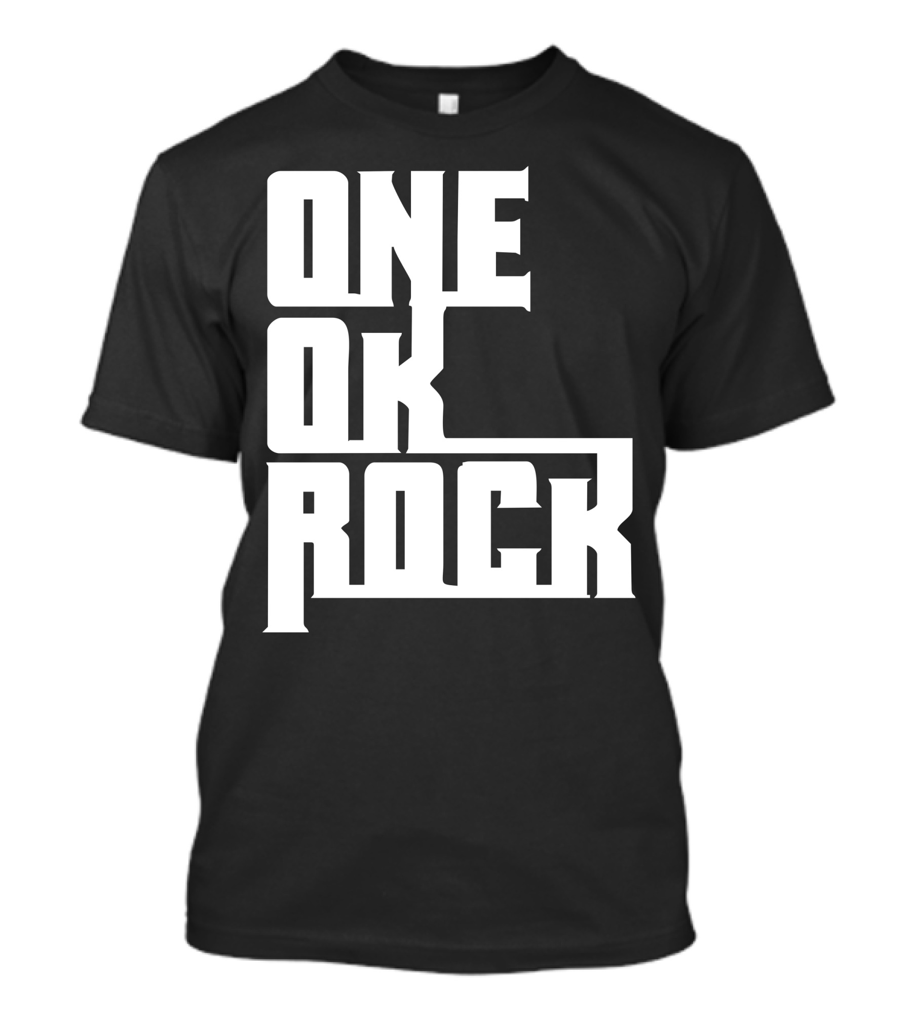 One Ok Rock Band Merchandise Text T-Shirt