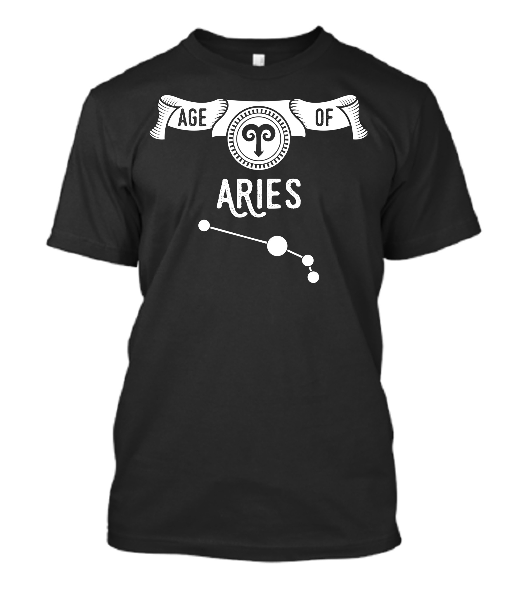 Age Of Aries Zodiac Symbol And Constellation T-Shirt
