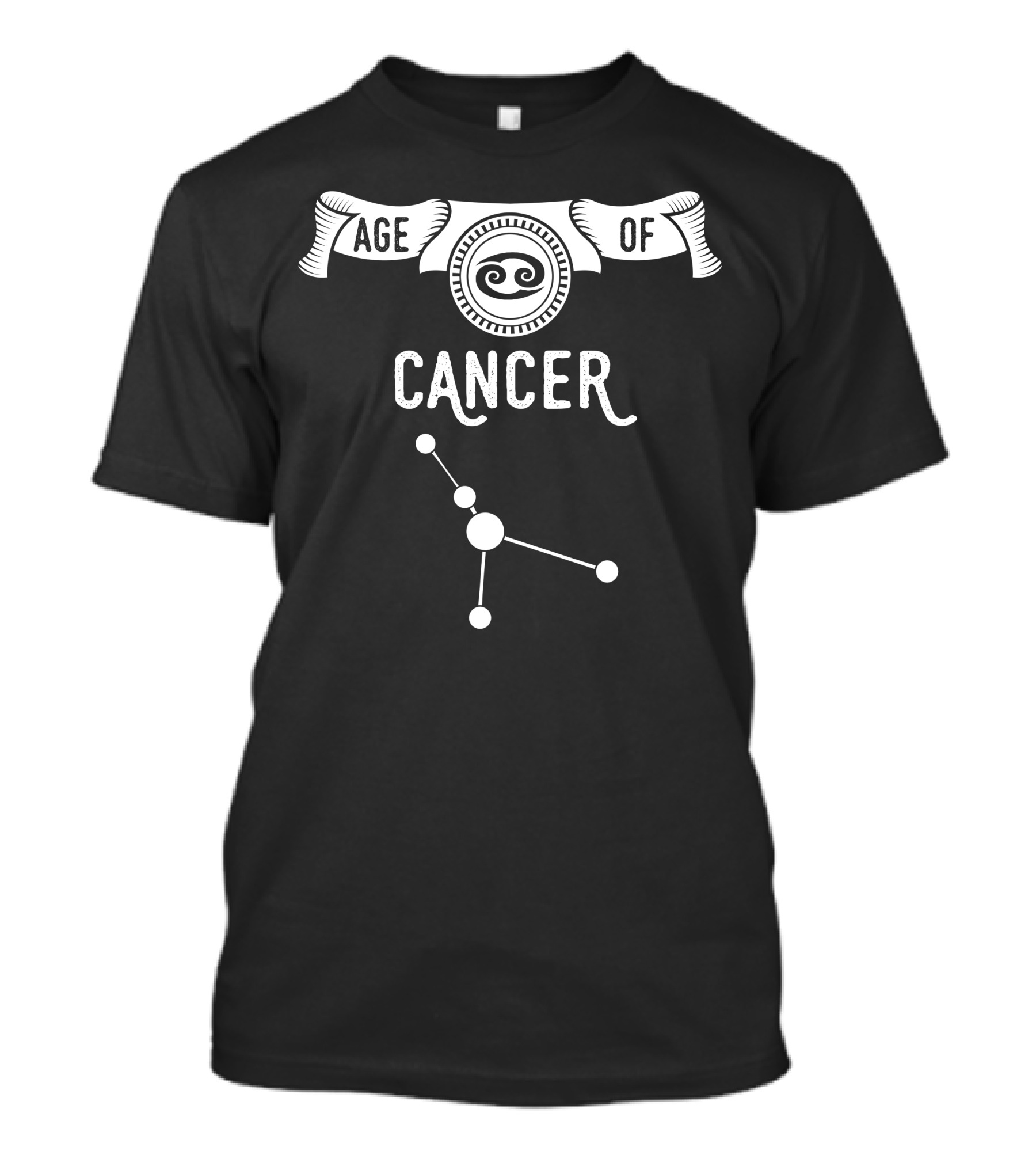 Age Of Cancer Zodiac Symbol Constellation T-Shirt