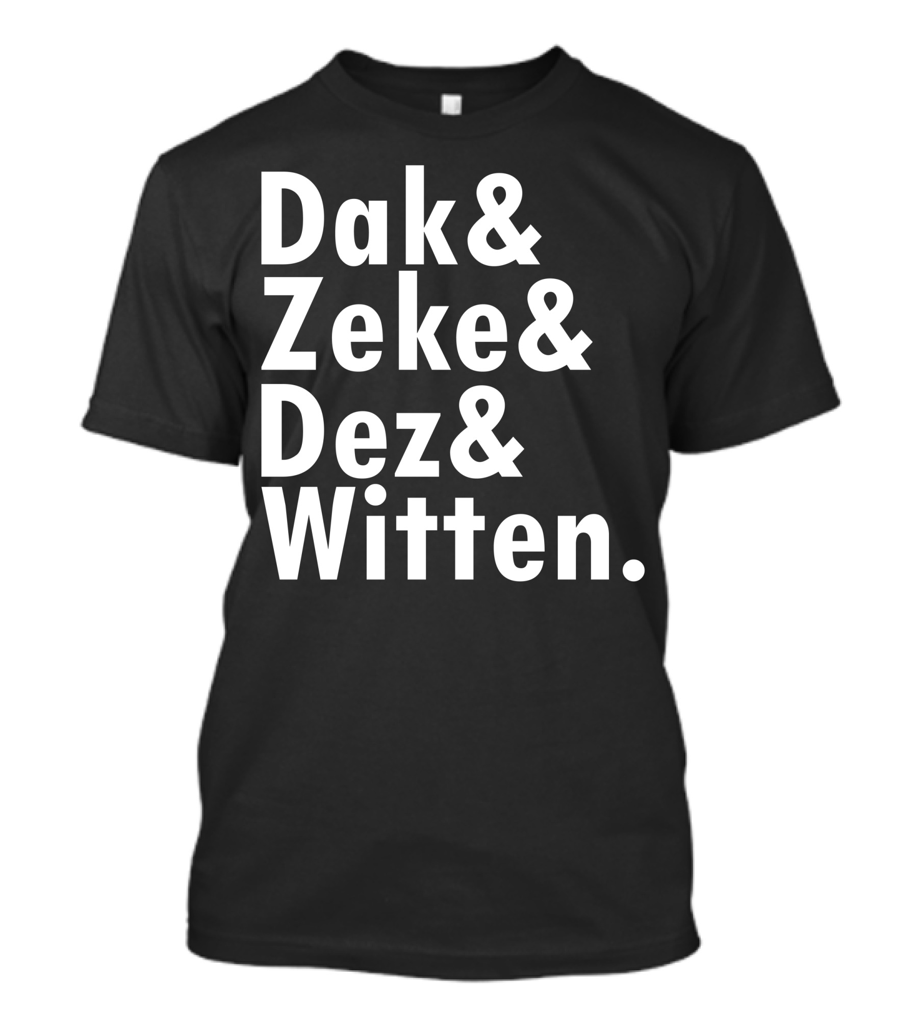 Dak Zeke Dez Witten Football Legends T-Shirt