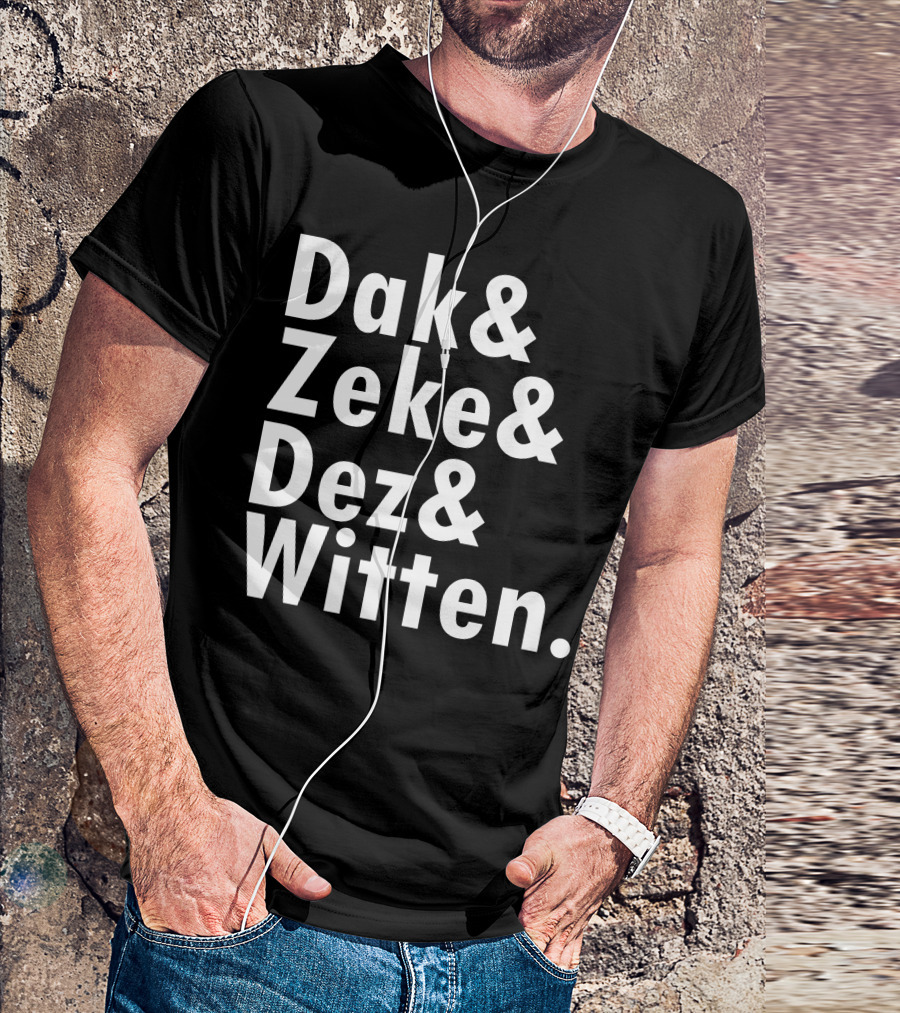 Dak Zeke Dez Witten Football Legends T-Shirt