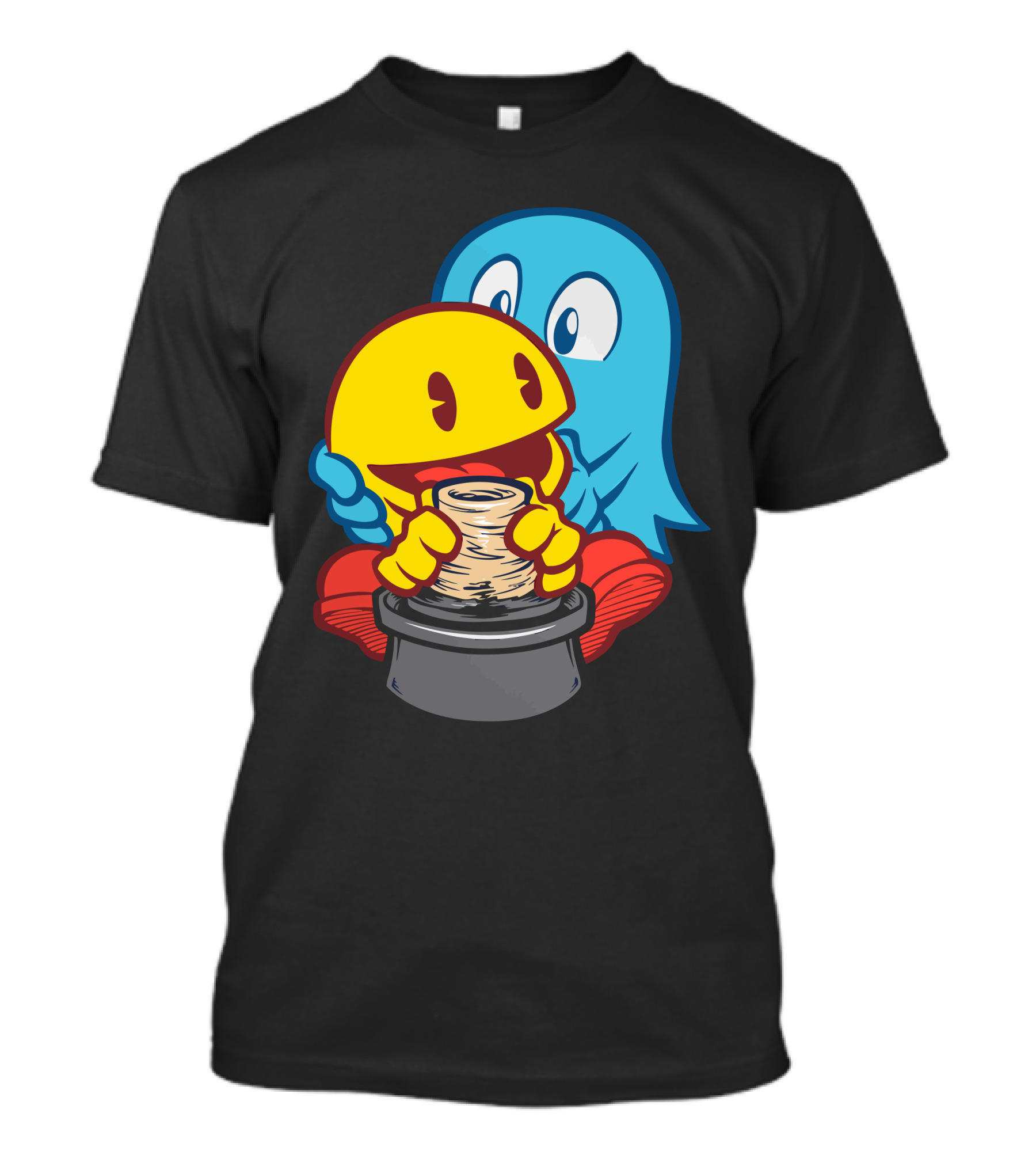 Ghost Magic Ceramic Wheel Hug T-Shirt