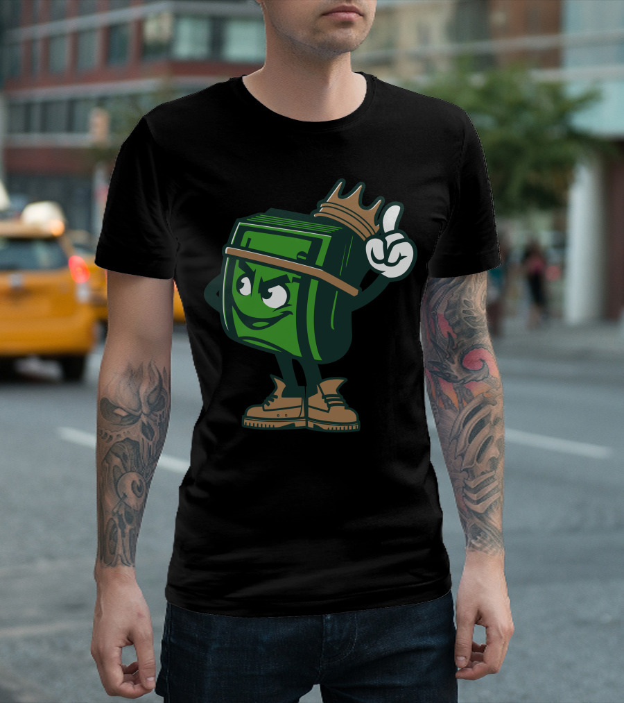 King Of Money Royal Cash Stack Character T-Shirt