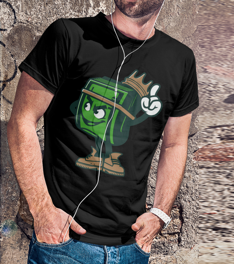 King Of Money Royal Cash Stack Character T-Shirt