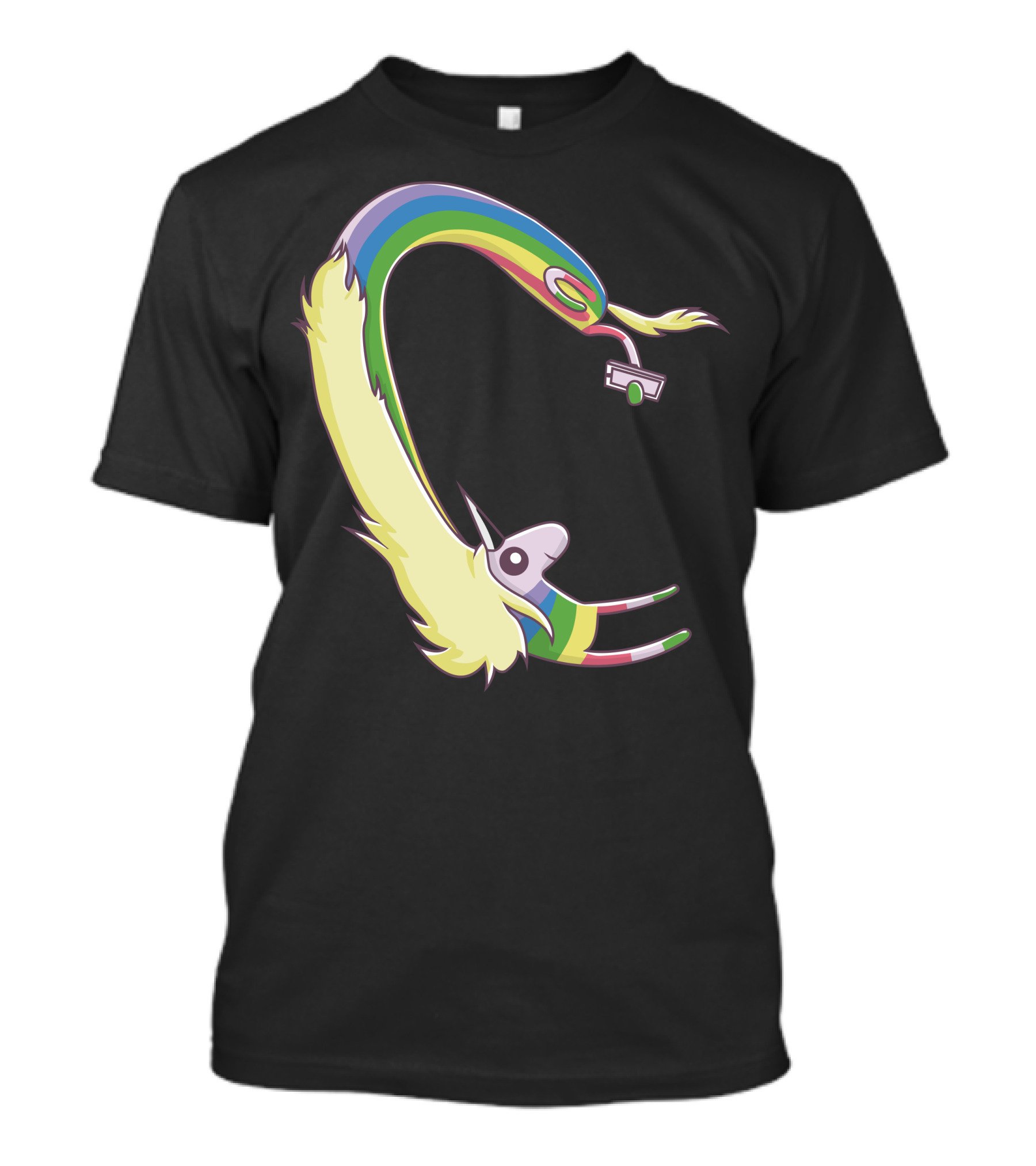 Adventure Time Lady Rainicorn Taking Selfie T-Shirt