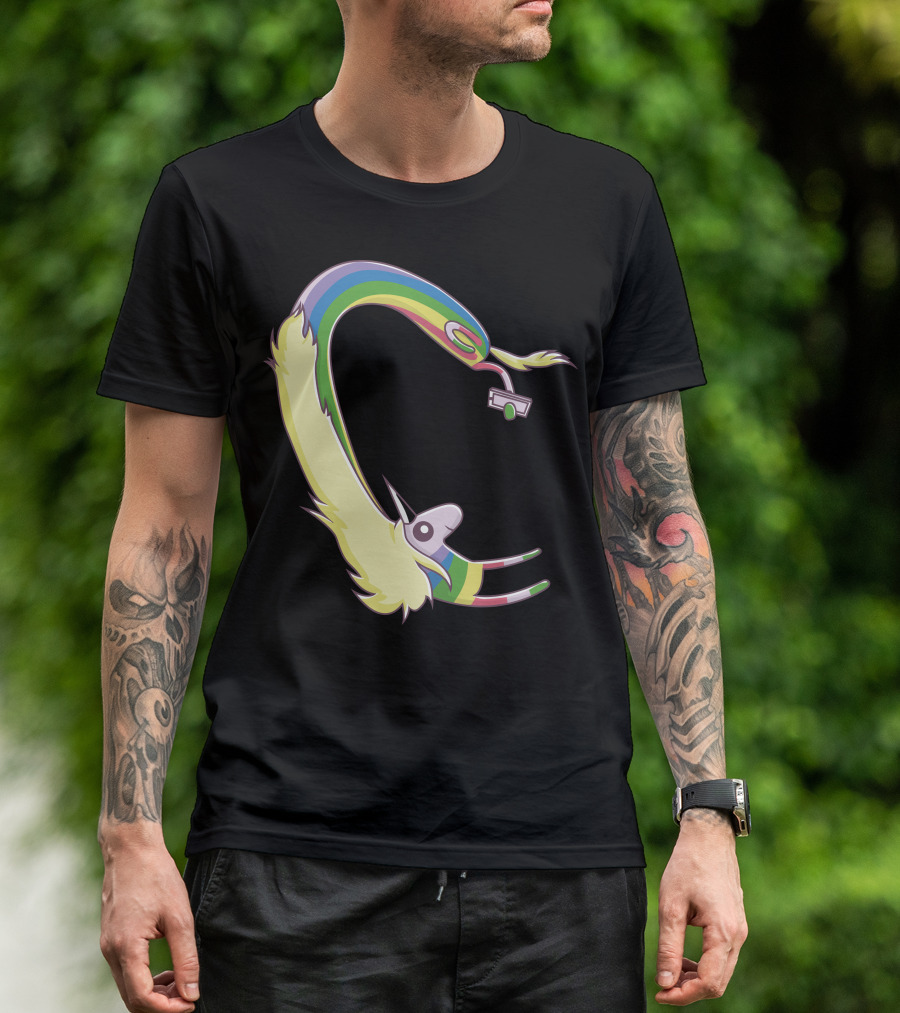 Adventure Time Lady Rainicorn Taking Selfie T-Shirt