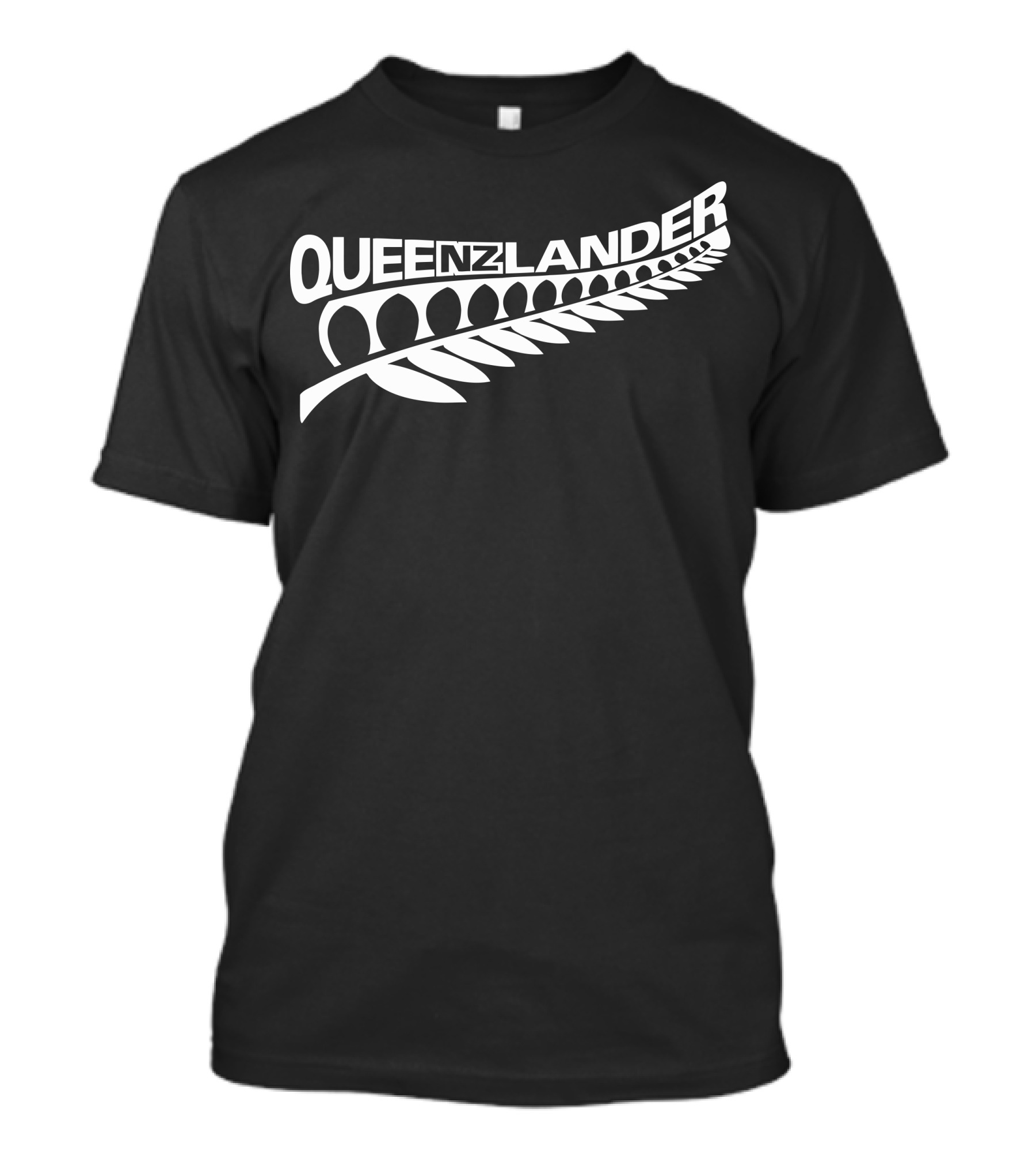 Queenzlander New Zealand Kiwi Fern T-Shirt