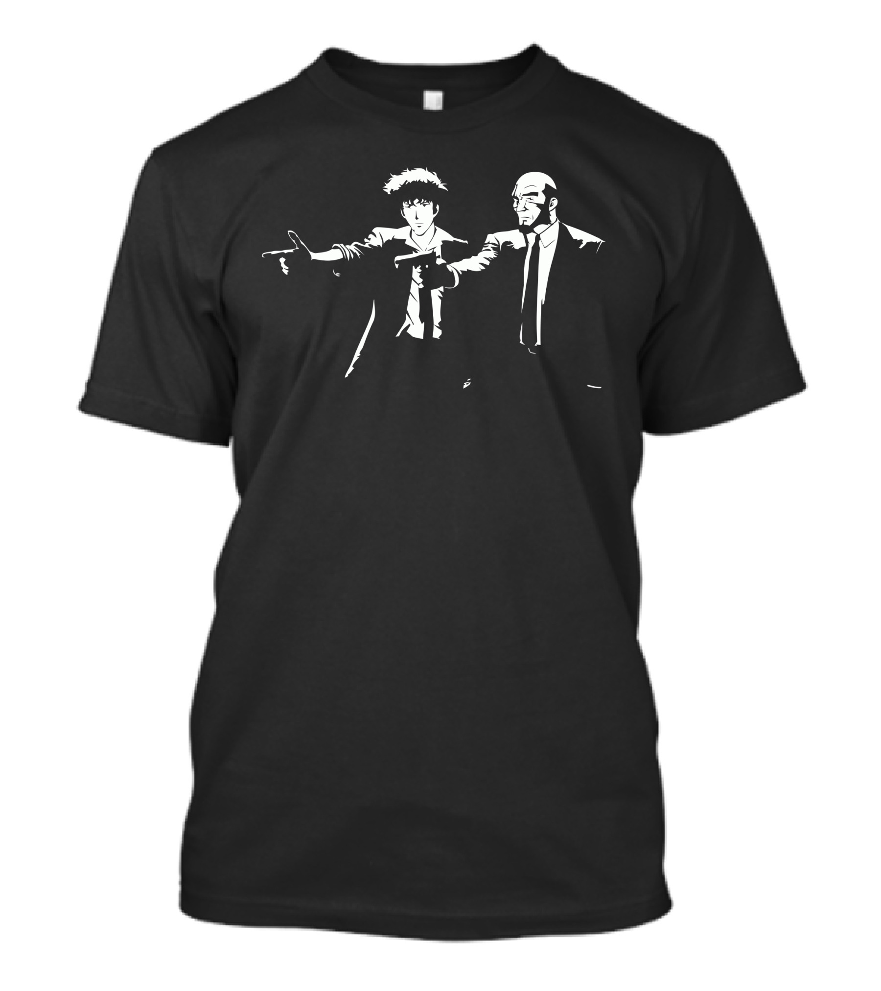 Pulp Cowboy Bebop Fiction Duo Fusion T-Shirt