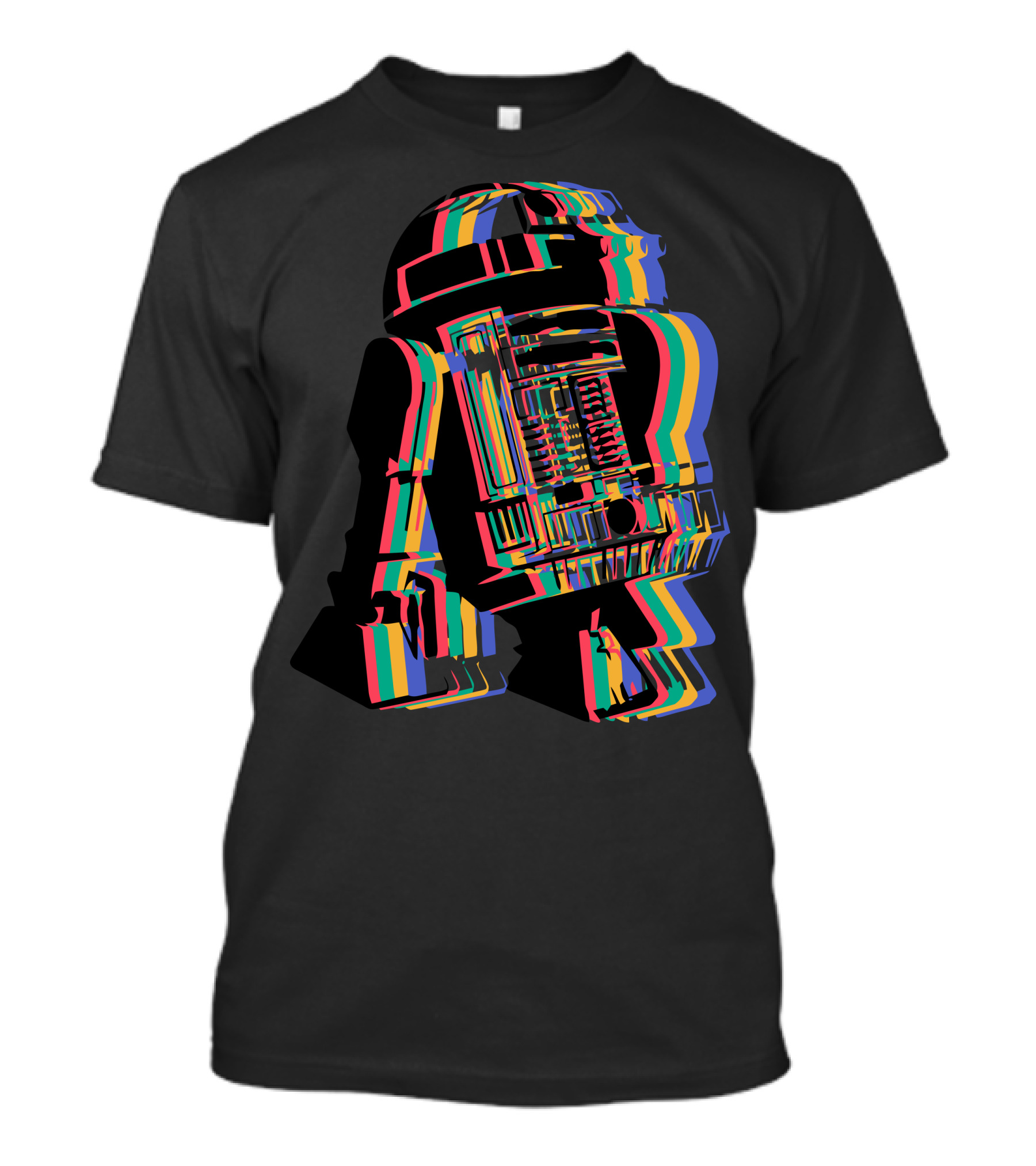 Robot R2-D2 Multicolor T-Shirt