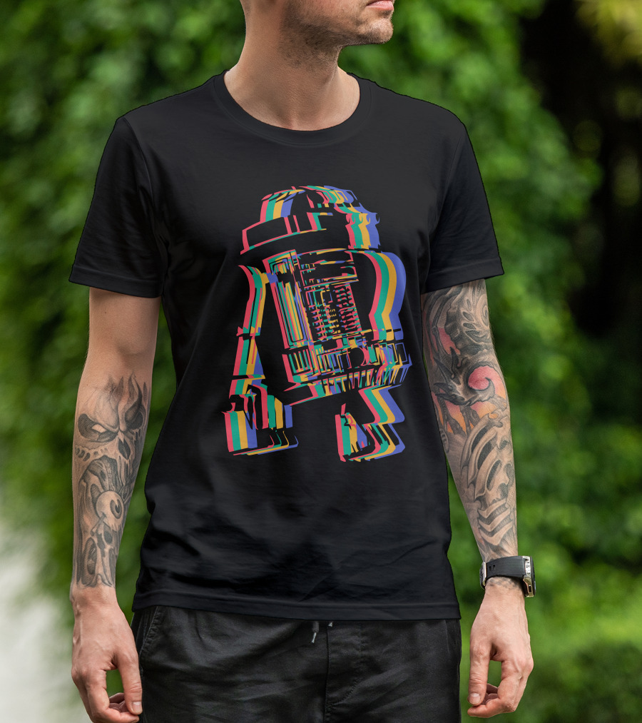 Robot R2-D2 Multicolor T-Shirt