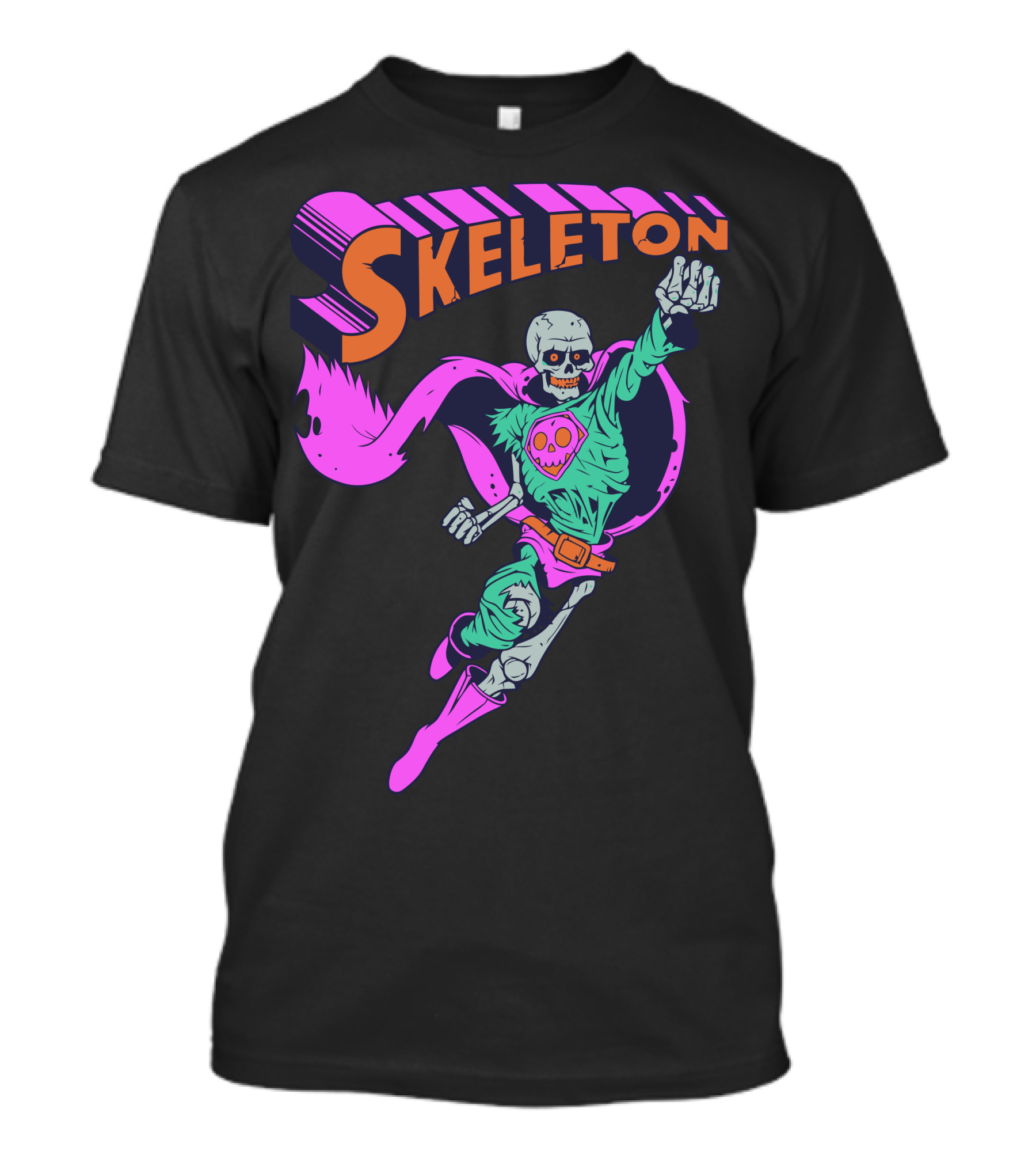 Skeleton Superhero Skeleton T-Shirt