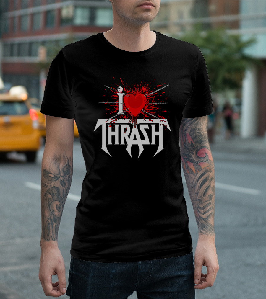 I Love Thrash Testament T-Shirt