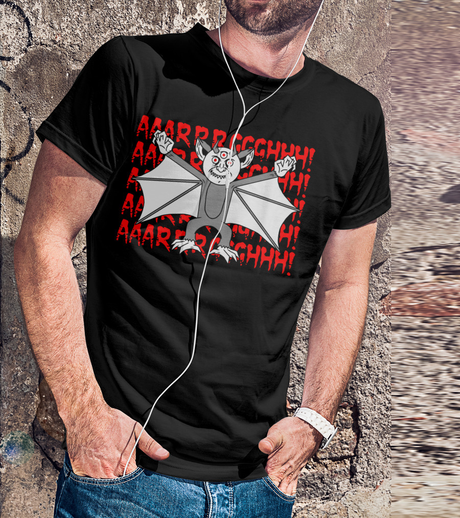 AAARRRGGHHH Zombie Bat T-Shirt