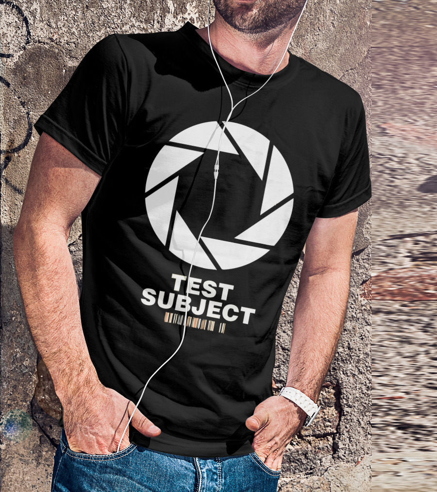 Portal Aperture Science Test Subject T-Shirt