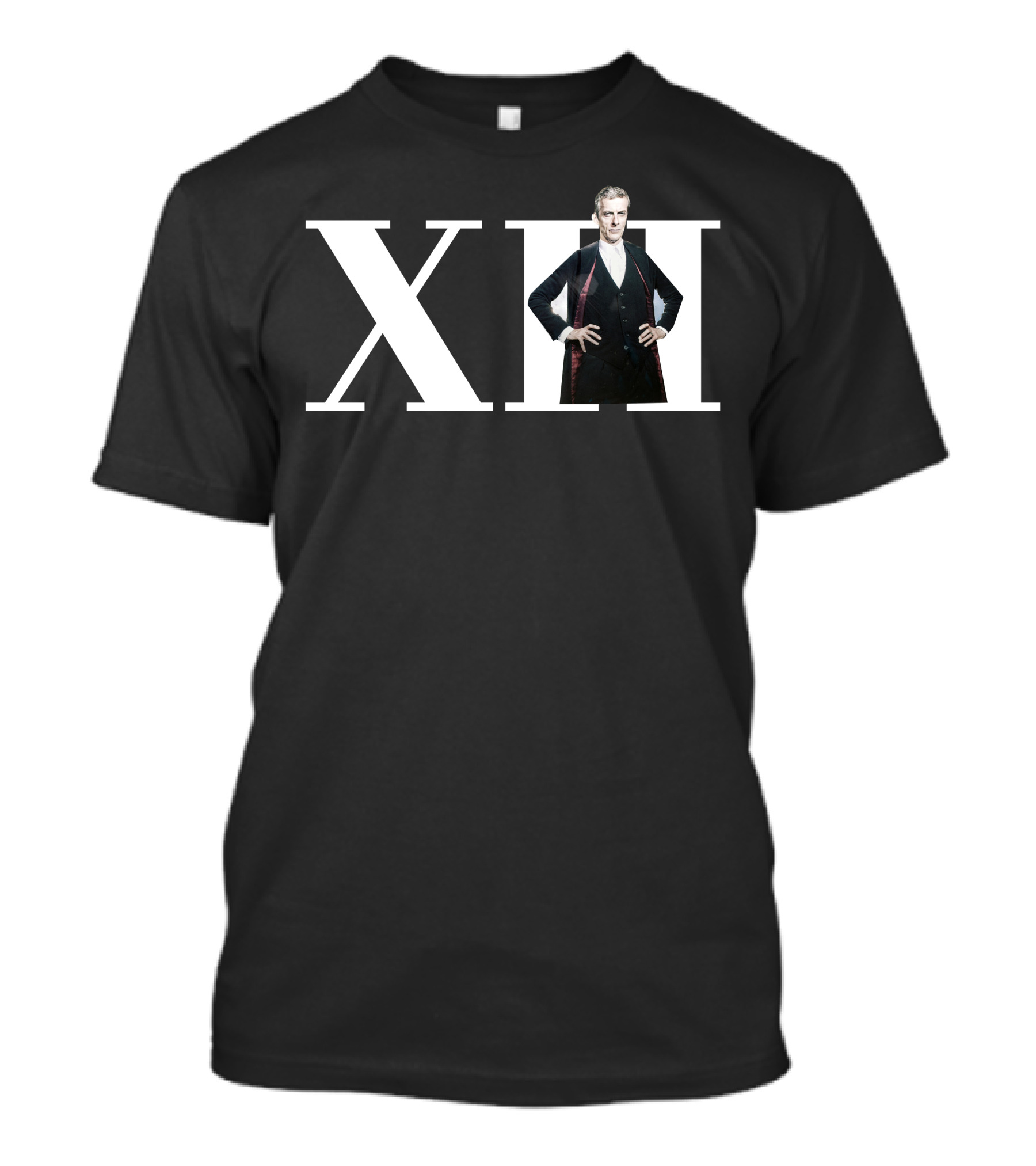 Doctor Who 12Th Doctor XII Roman Numerals T-Shirt