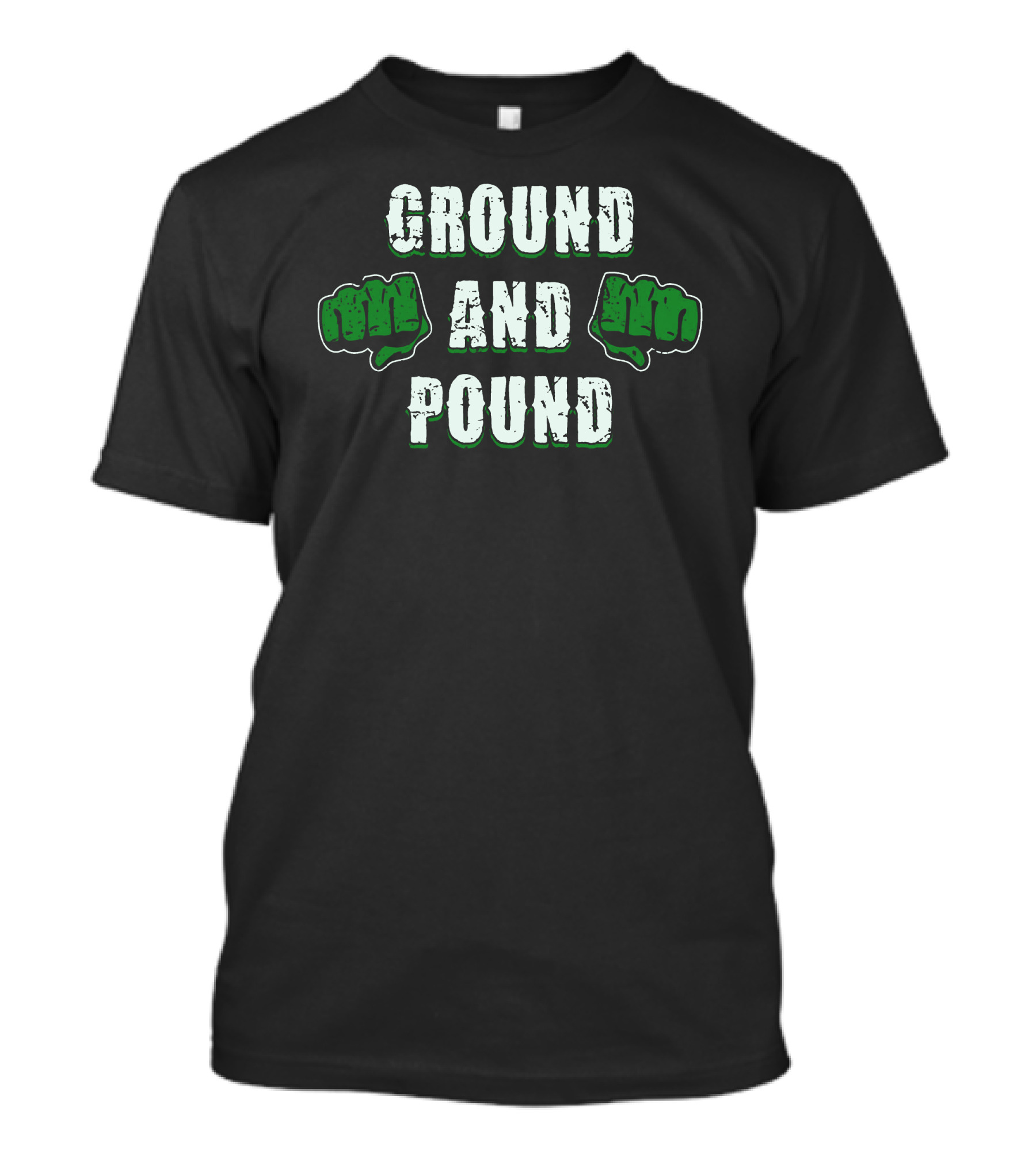 Ground And Pound Fist Graphic Mma T-Shirt
