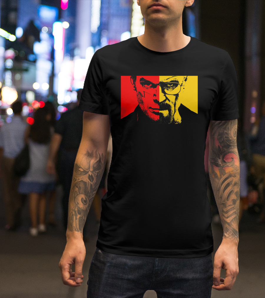 Heisenberg Dexter Breaking Bad Showdown T-Shirt